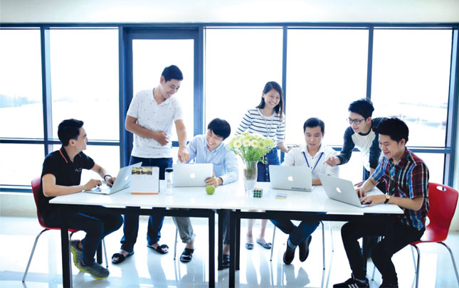 Asian Tech chú trọng đào tạo đội ngũ nhân lực trẻ để họ có cơ hội phát triển bản thân và tạo dựng ước mơ khởi nghiệp cho riêng mình.