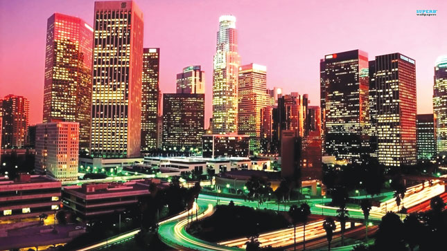Thành phố Los Angeles - Mỹ. 									(Ảnh tư liệu)