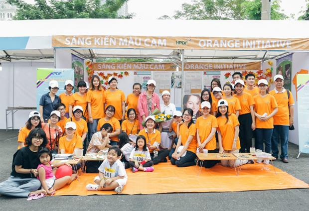 Orange Initiative, led by the Ho Chi Minh City Peace and Development Foundation, is a Vietnam-Japan partnership project. One of its missions is to incorporate into the annual HCMC Run marathon a category for disabled people and Agent Orange victims.