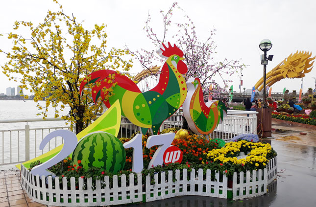 Roosters - the mascot of Lunar New Year 2017