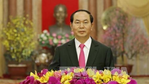 President Tran Dai Quang (Credit: VNA)