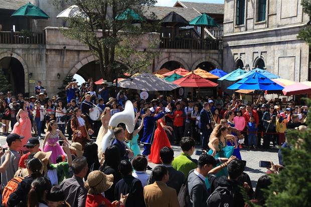 Visitors are treated to fascinating shows