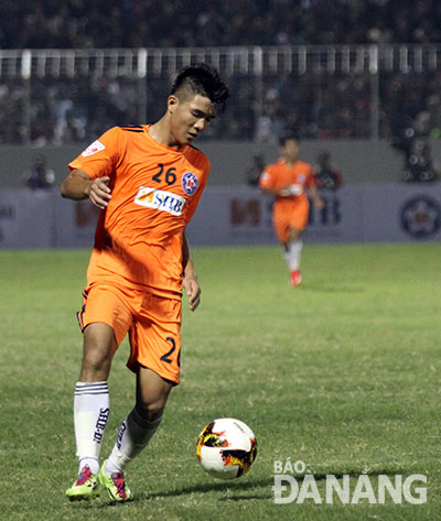 SHB DN’s hat-trick striker Ha Duc Chinh