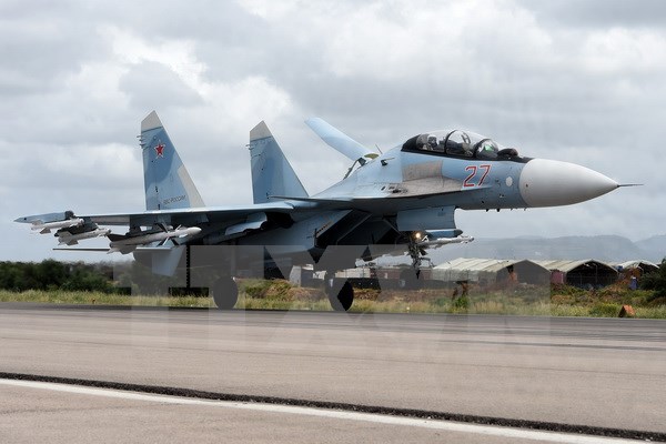 Máy bay Su-35 của Nga. (Nguồn: AFP/TTXVN)