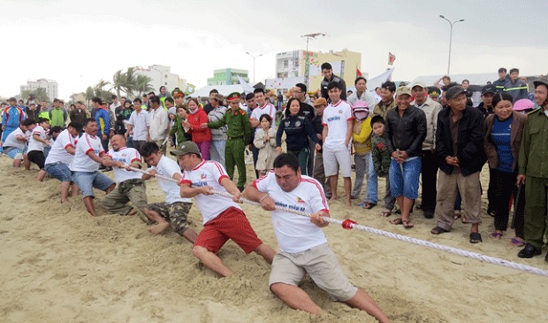 The tug-of-war competition