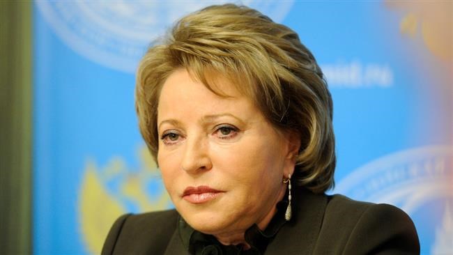 Bà Valentina Ivanovna Matvienko. (Nguồn: PressTV)