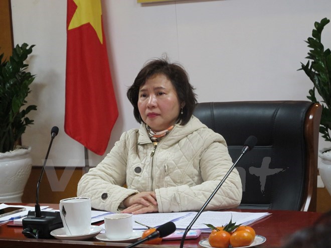 Thứ trưởng Bộ Công Thương Hồ Thị Kim Thoa. (Nguồn: Vietnam+)