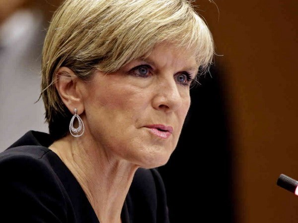 Australia’s Foreign Minister Julia Bishop (Photo: Reuters)