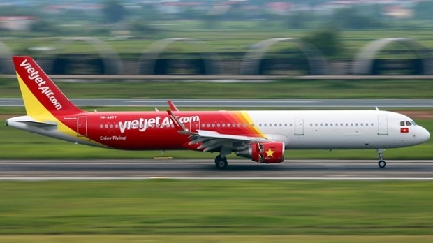 A Vietjet aircraft 