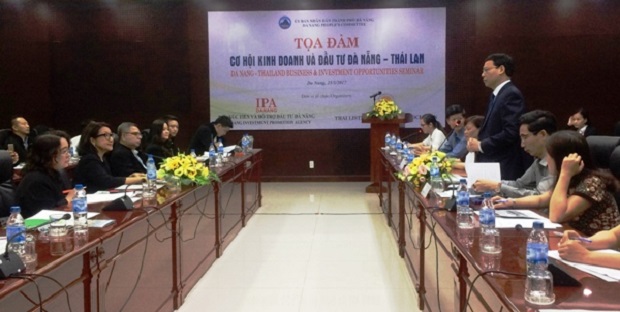 The seminar in progress (Photo: baotainguyenmoitruong.vn)