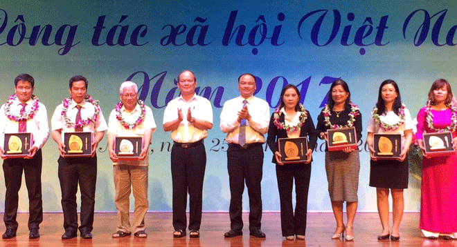 Some of the honorees 