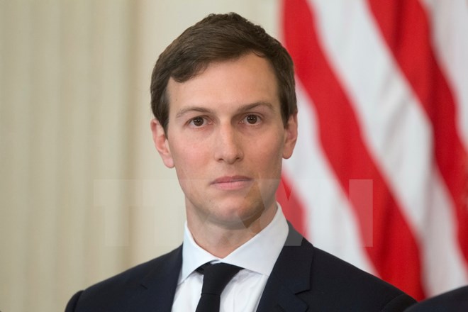 Cố vấn cao cấp của Tổng thống Mỹ, ông Jared Kushner tại một cuộc họp ở Washington, DC, ngày 23/2. (Nguồn: EPA/ TTXVN)