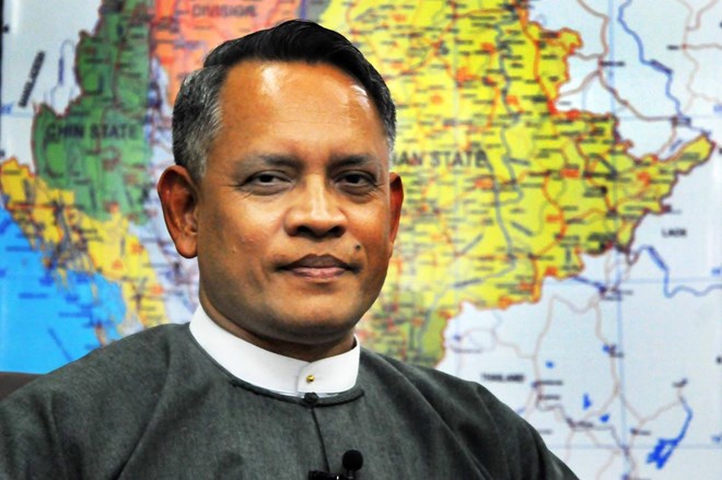 U Aung Naing Oo, secretary of the Myanmar Investment Commission. (Photo: frontiermyanmar.net)