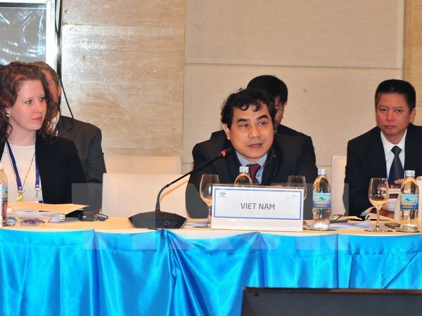 Vietnam delegation at the PPFS meeting in Nha Trang (Source: VNA)