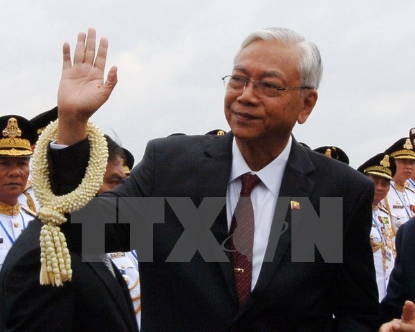 Myanmar President U Htin Kyaw (Photo: XInhua/VNA)