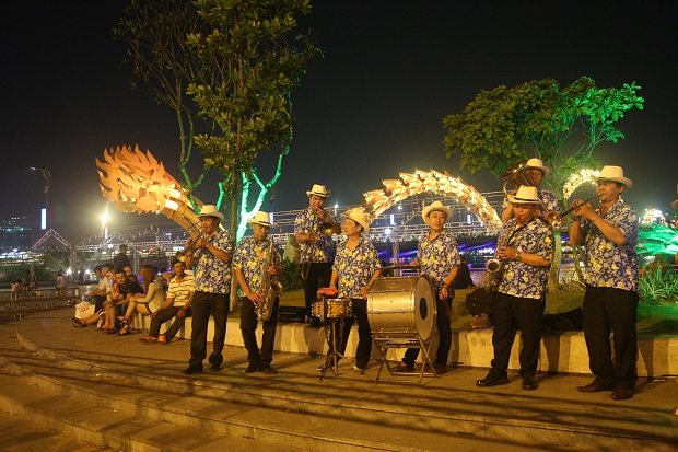 A trumpet performance 