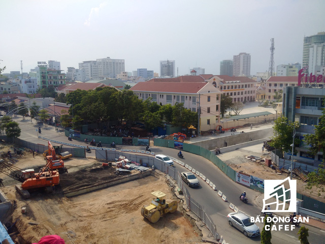 The construction site from above (Photo: Cafef.vn)