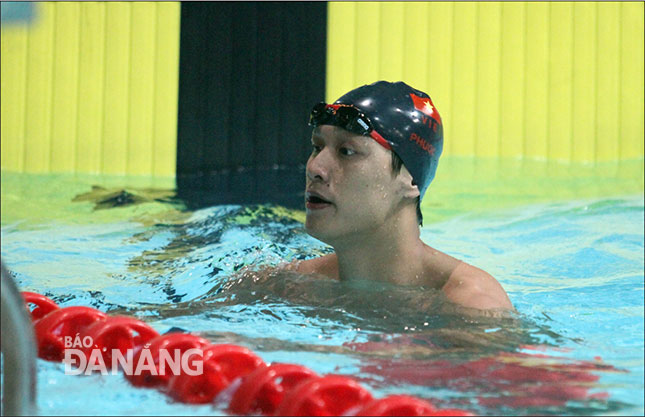 Swimmer Hoang Quy Phuoc 