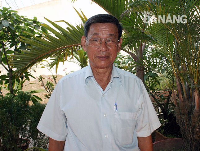 Cựu chiến binh Nguyễn Thanh Hiền.   Ảnh: LÊ VĂN THƠM