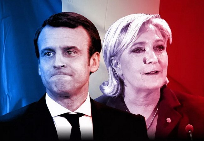 Hai ứng cử viên Macron và Le Pen. (Nguồn: Getty Images)