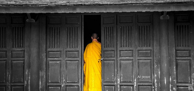 At peace A monk in Hue, central Vietnam. Photo by noony_irl on Instagram.