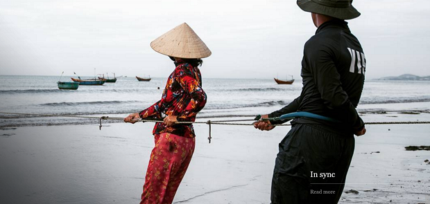 In sync A fishing village in Mui Ne. Photo by yaryginandrey on Instagram.