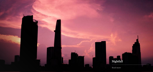 Nightfall The mesmerizing color of Ho Chi Minh City. Photo by carbonara_dante on Instagram.