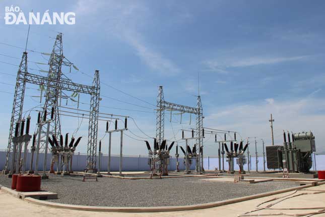 Trạm biến áp 110kV Hòa Xuân đi vào hoạt động sẽ góp phần bảo đảm cung ứng điện ổn định phục vụ Tuần lễ Cấp cao APEC Đà Nẵng. 