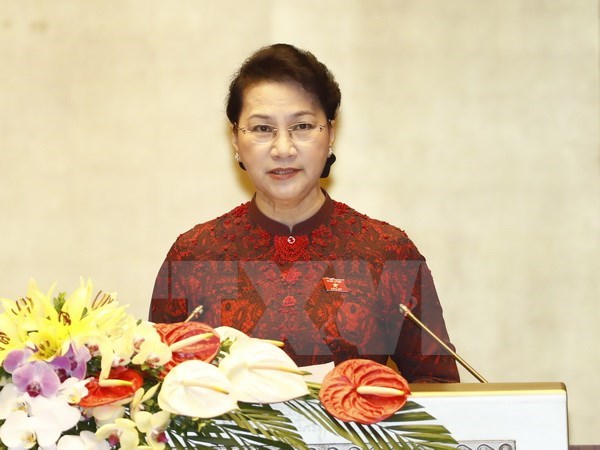 National Assembly Chairwoman Nguyen Thi Kim Ngan (Photo: VNA)