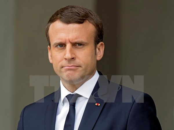 Tổng thống Pháp Emmanuel Macron. (Ảnh: EPA/TTXVN)