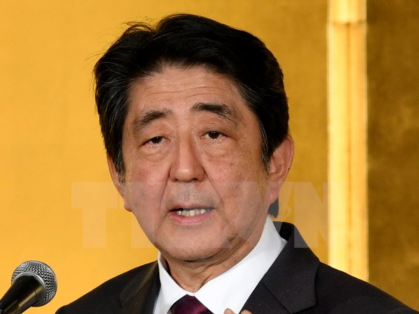 Thủ tướng Nhật Bản Shinzo Abe. (Ảnh: EPA/TTXVN)