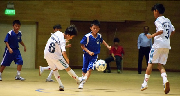 An exciting match on the opening day of the tournament