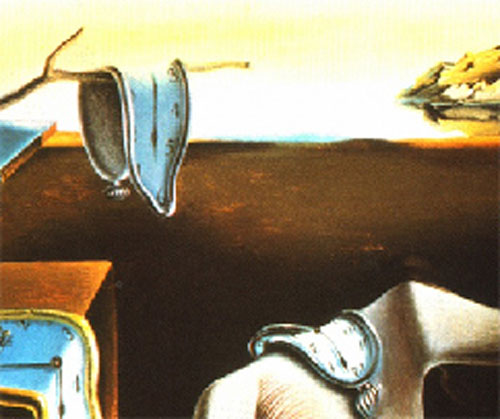 Sự bền bỉ của ký ức, tranh của Salvador Dali.