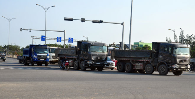 Các loại xe tải sẽ hạn chế tốc độ 40km/giờ khi lưu thông qua đoạn Yết Kiêu, Ngô Quyền, Ngũ Hành Sơn và 2 Tháng 9. 