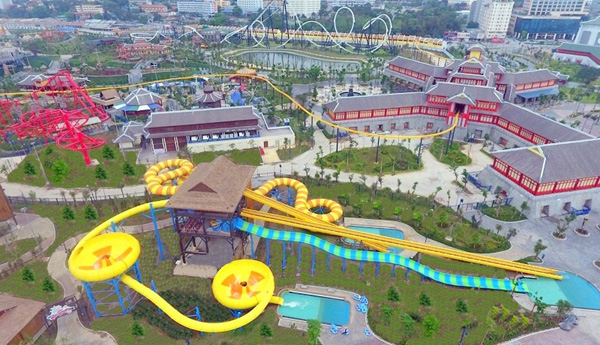 A view of Sun World Halong Complex in Quang Ninh Province. 