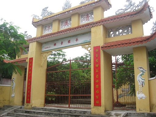 Entrance gate to the Thanh Khe Communal House (Photo: http://thanhkhe.danang.gov.vn)