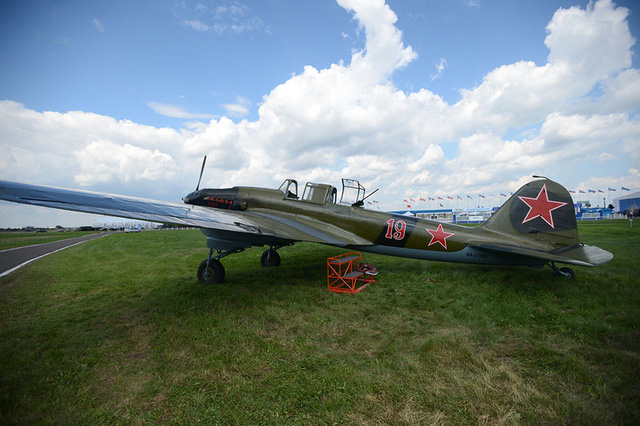 Máy bay tấn công mặt đất Ilyushin Il-2 huyền thoại từng được Liên Xô sử dụng rộng rãi trong Thế chiến 2. (Ảnh: RT)