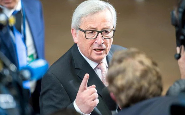 Chủ tịch Ủy ban châu Âu Jean-Claude Juncker. (Ảnh: Reuters)