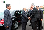 [Hình ảnh]: Tổng Bí thư đến Jakarta bắt đầu thăm chính thức Indonesia