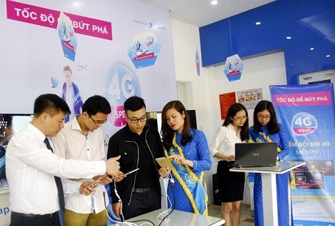 Fourth generation (4G) mobile phone services are expected to see a strong development in ​Viet Nam this year. (Photo: vnmedia)