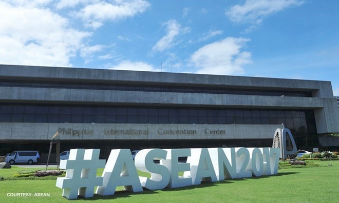 The Philippines International Convention Centre is the venue for meetings of foreign ministers of ASEAN and partner countries. (Source: ASEAN) 