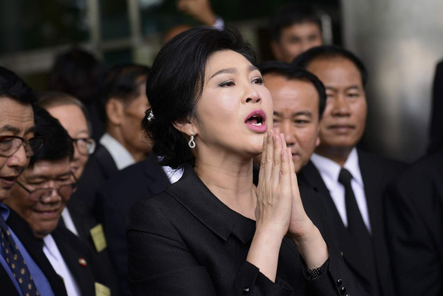 Cựu Thủ tướng Thái Lan Yingluck Shinawatra (Ảnh: Bloomberg)