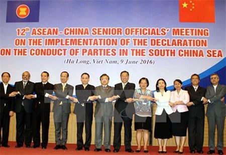 The 12th ASEAN-China Senior Officials' Meeting on the Implementation of the DOC in Ha Long, Viet Nam on June 2016 - Illustrative image (Source: en.qdnd.vn)