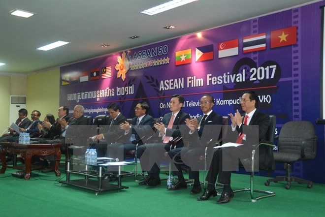 A press conference takes place on August 30 to announce the ASEAN Film Festival 2017 in Cambodia.