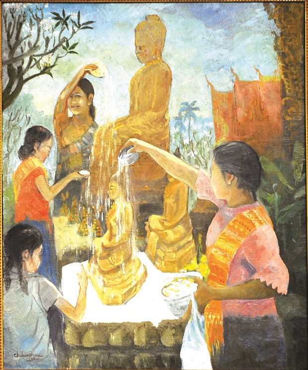 ‘Tet Lao’ (Traditional Laotian New Year Festival) by Chaileunthone Phommabouth from Laos