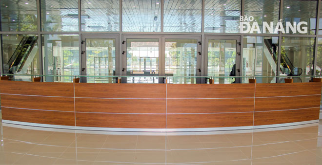The information desk on the ground floor will provide AELW-related information for both domestic and foreign journalists.