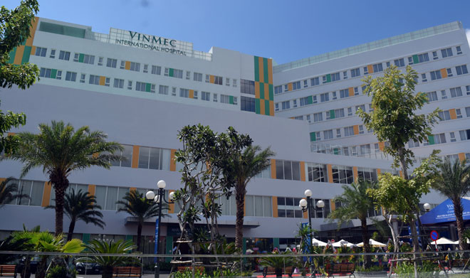 Bệnh viện Đa khoa quốc tế Vinmex Đà Nẵng tại giao lộ đường Nguyễn Hữu Thọ- 30-4 tạo thuận tiện trong hoạt động khám chữa bệnh