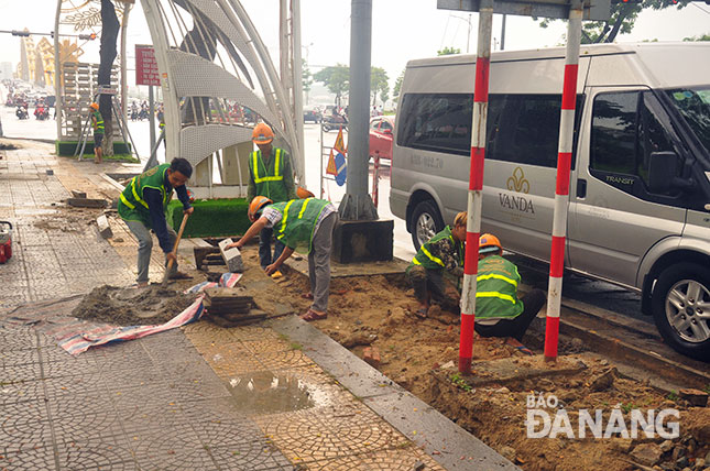 Triển khai cải tạo, chỉnh trang các tuyến đường phục vụ Tuần lễ Cấp cao APEC 2017.