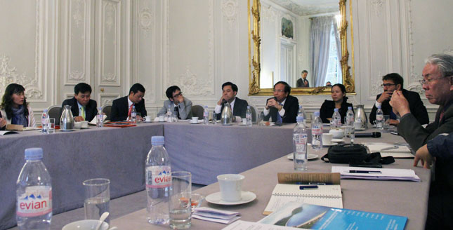 Quỹ Đầu tư phát tiển Đà Nẵng làm việc cùng các cơ quan tại Pháp.