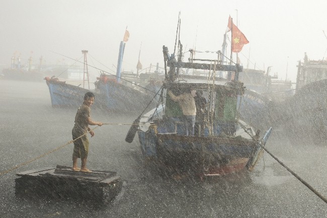 The first-prize winning entry under the ‘The Human Beings and the Sea’ theme